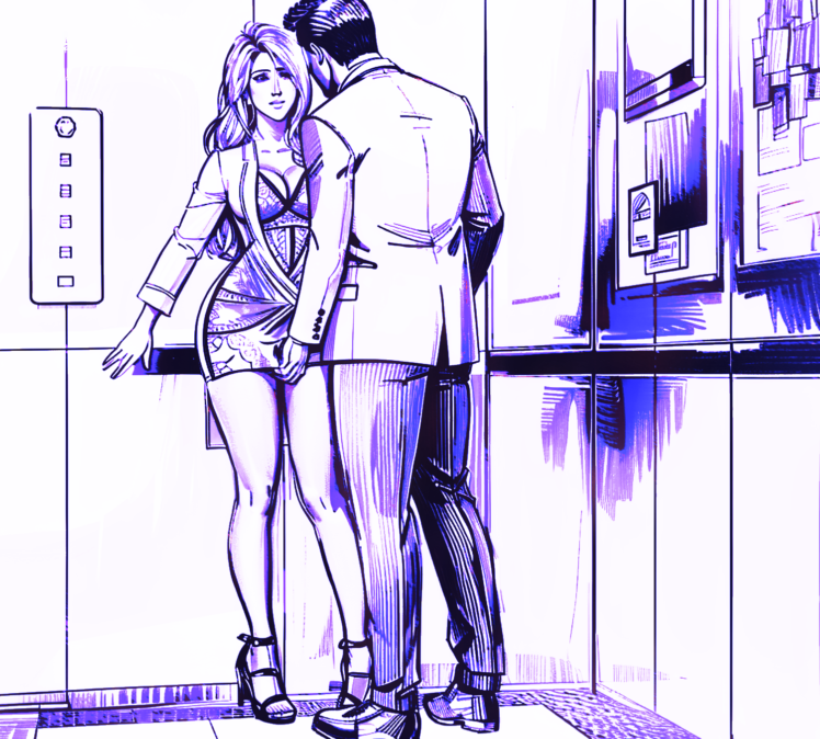 A Quickie at the Gate